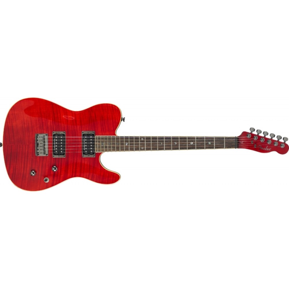 Электрогитара Fender Special Edition Custom Telecaster RW HH Crimson Red Transparent
