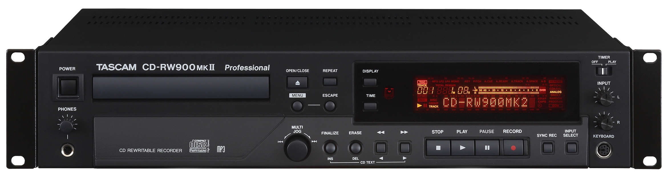 Купить TASCAM CDRW900 MK2 студийный рекордер/проигрыватель в каталоге