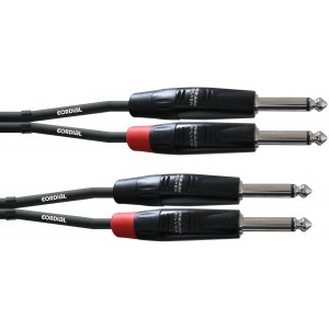 Кабель аудио 2xJack - 2xJack Cordial CIU 1,5 PP 1.5m