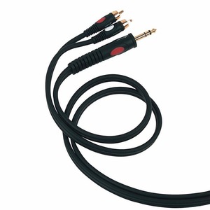 Кабель аудио 1xJack - 2xRCA Die Hard DH530 1.8m