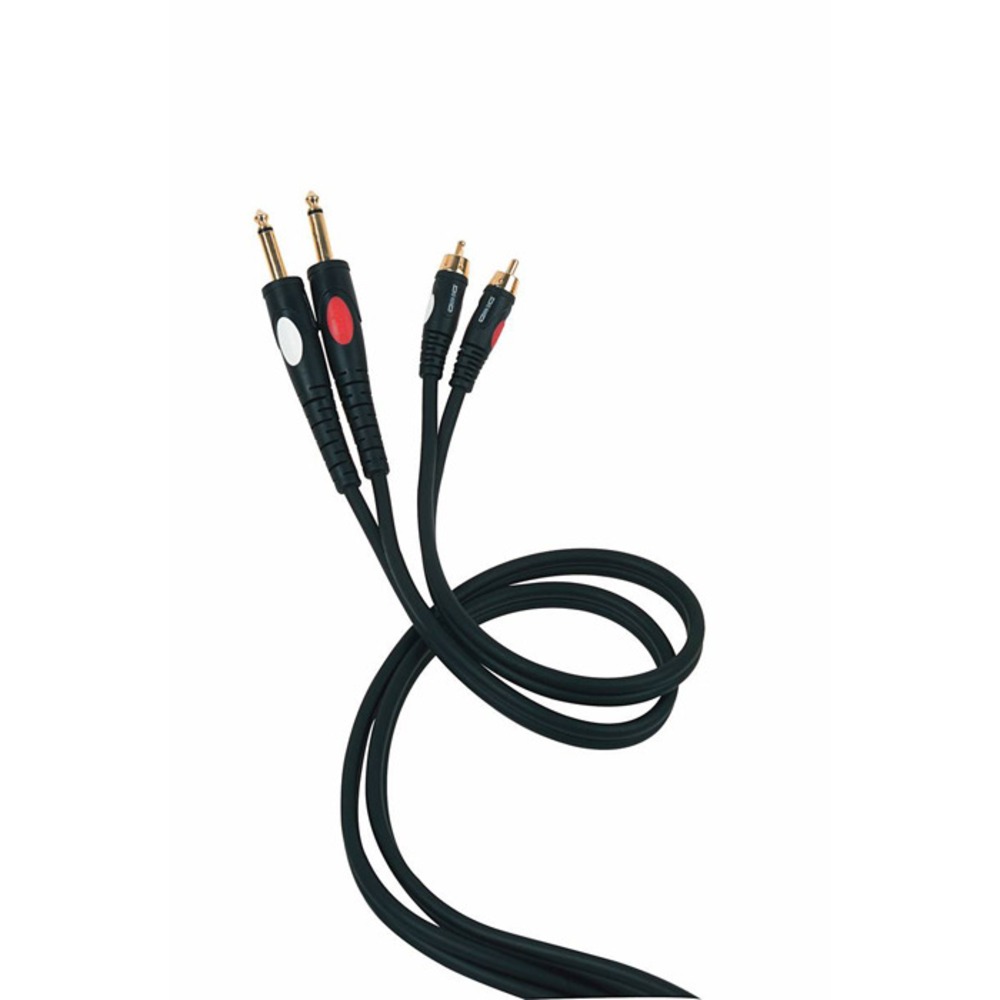 Кабель аудио 2xJack - 2xRCA Die Hard DH535 1.8m