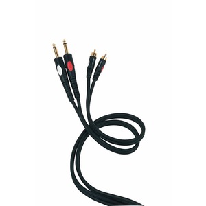 Кабель аудио 2xJack - 2xRCA Die Hard DH535 1.8m