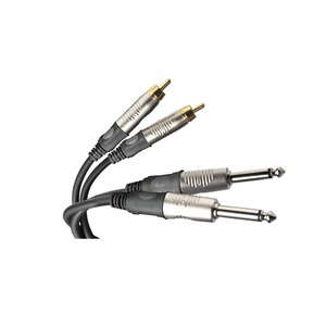 Кабель аудио 2xJack - 2xRCA Die Hard DHT535 1.8m