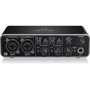 Внешняя звуковая карта с USB Behringer UMC202HD