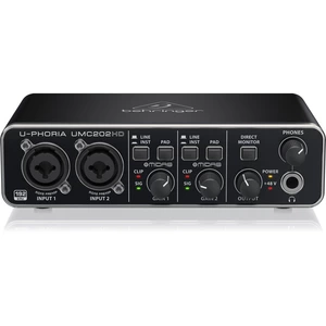 Внешняя звуковая карта с USB Behringer UMC202HD