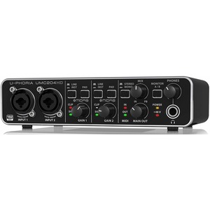 Внешняя звуковая карта с USB Behringer UMC204HD