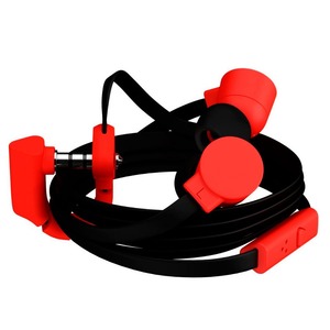 Наушники внутриканальные классические COLOUD POP Blocks Black/Red