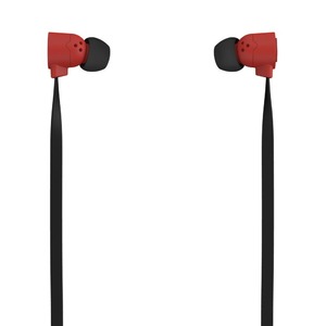 Наушники внутриканальные классические COLOUD POP Blocks Black/Red