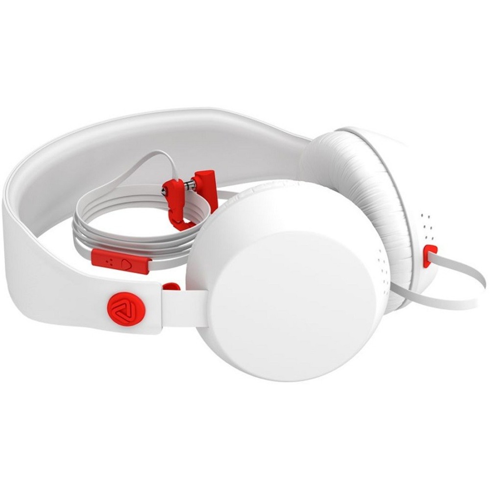 Наушники накладные классические COLOUD BOOM Blocks White/Red