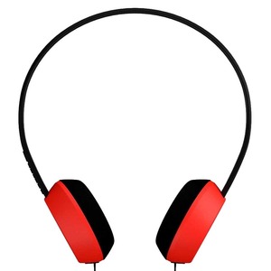 Наушники накладные классические COLOUD KNOCK Blocks Black/Red