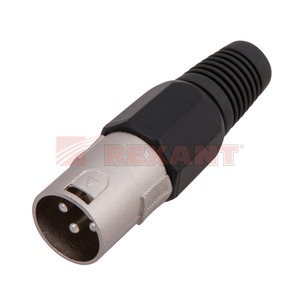Разъем XLR (Папа) Rexant 14-0551 CANON XLR Male Черный (1 штука)