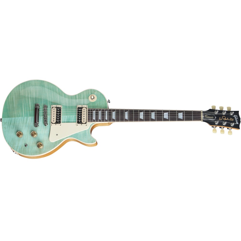 Электрогитара Les Paul Gibson USA Les Paul Classic 2015 Seafoam Green