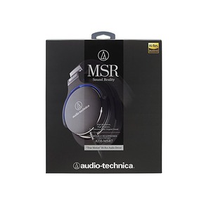 Наушники мониторные классические Audio-Technica ATH-MSR7BK