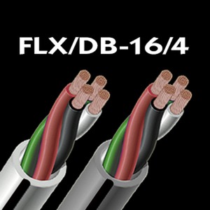 Кабель акустический с катушки Bi-Wire Audioquest FLX/DB-16/4 Grey