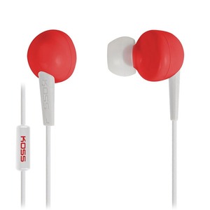 Наушники внутриканальные классические KOSS KEB6i Red