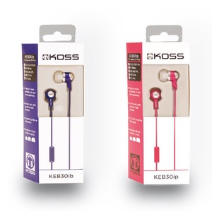 Наушники вставные классические KOSS KEB30i Blue
