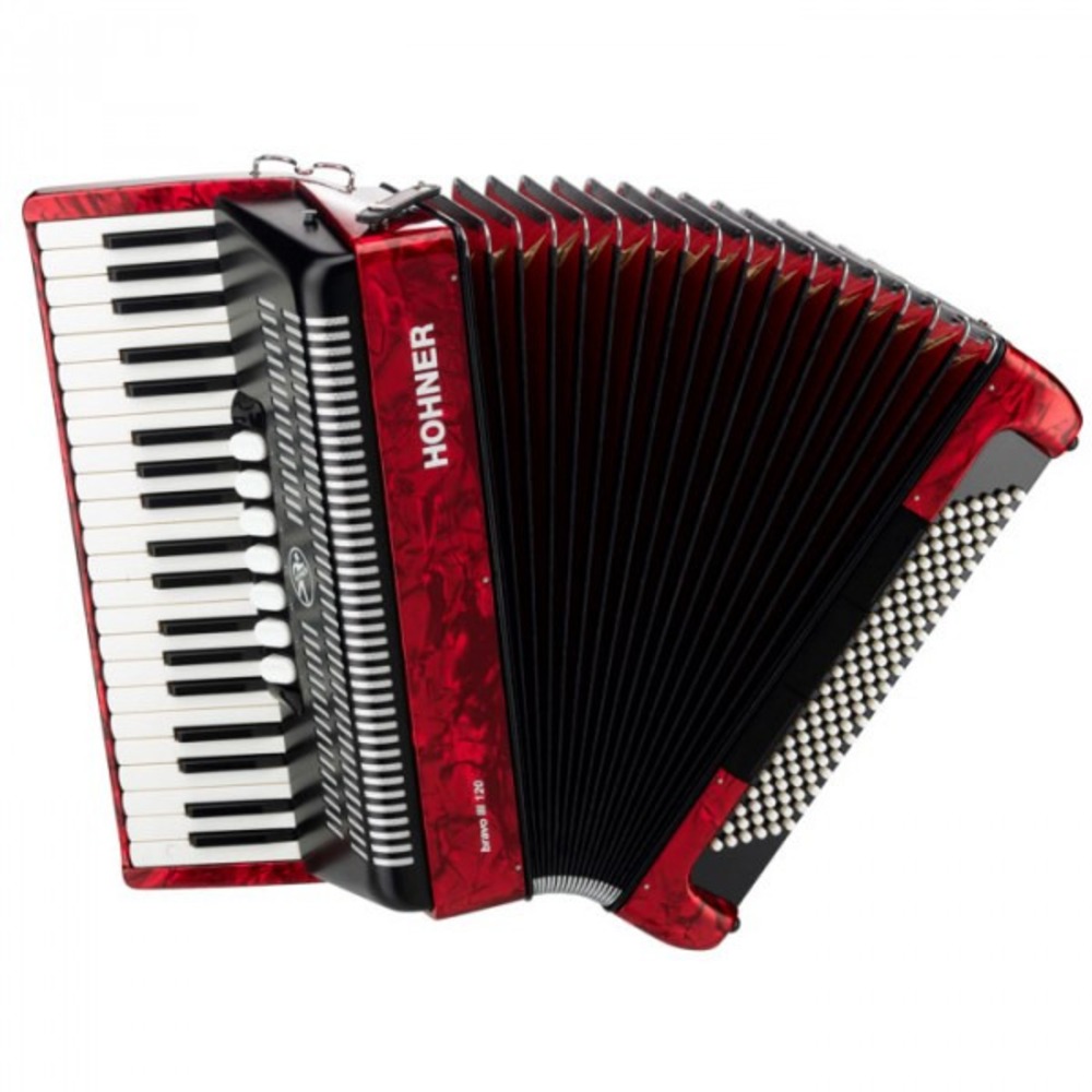 Аккордеон Hohner Bravo III 120 (A1083/4083/A1683) red