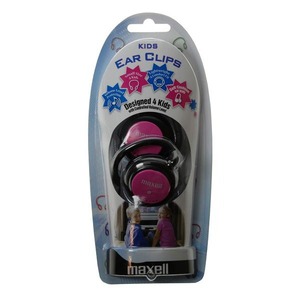 Наушники накладные классические Maxell Kids Clips Pink