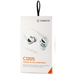 Наушники внутриканальные классические Cresyn C120S Белый
