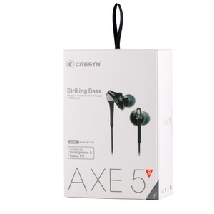 Наушники внутриканальные классические Cresyn AXE5S Черный