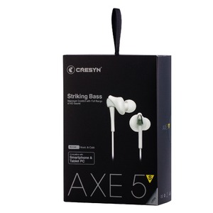 Наушники внутриканальные классические Cresyn AXE5S Белый
