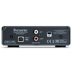 Внешняя звуковая карта с USB FOCUSRITE Scarlett Solo