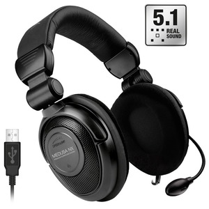 Игровая гарнитура Speedlink SL-8795-BK Medusa NX USB 5.1
