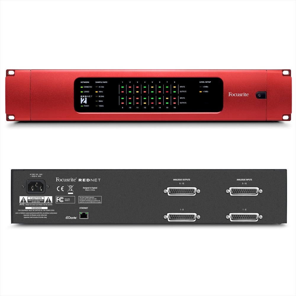 АЦП для студии FOCUSRITE RedNet 2