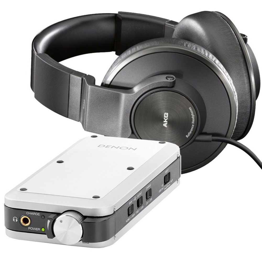 ЦАП портативный Denon DA-10 + AKG K550