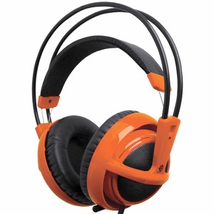 Компьютерная проводная гарнитура SteelSeries 51106 Siberia v2 Full-Size Orange
