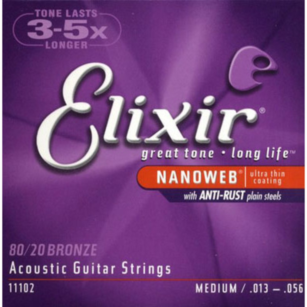 Струны для акустической гитары Elixir 11102