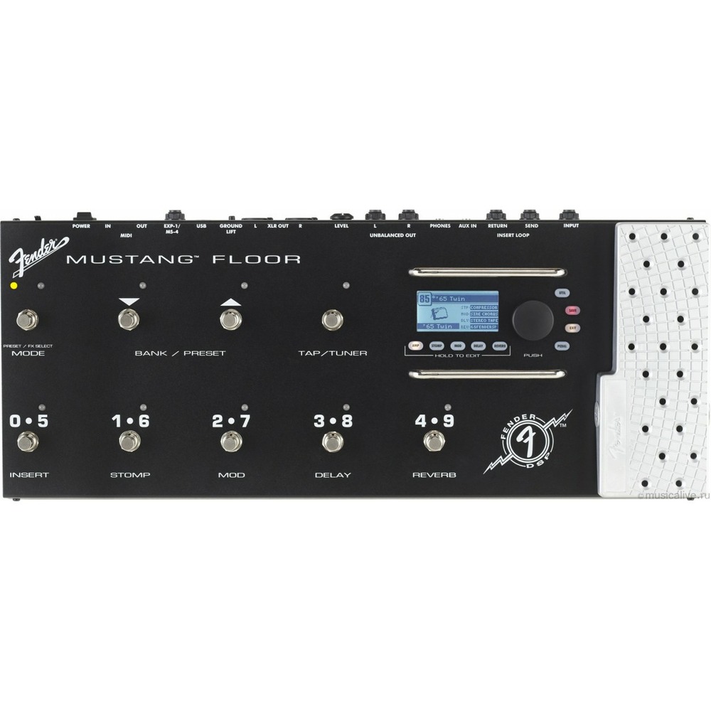 Гитарный процессор Fender MUSTANG FLOOR 230V EU DS