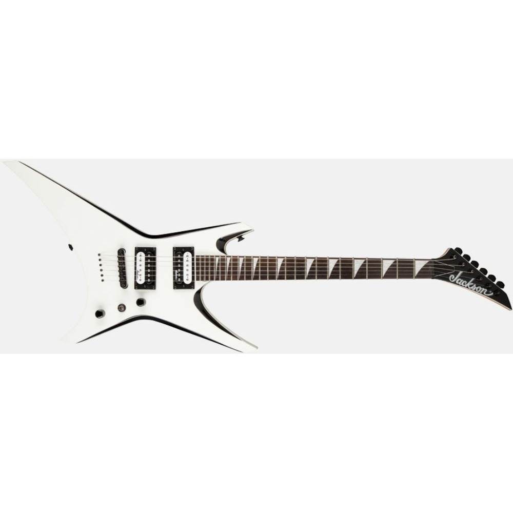 Электрогитара JACKSON JS32T Warrior White with Black Bevels