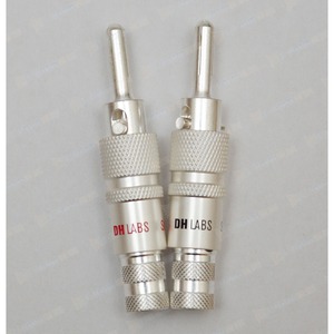 Разъем "Банана" DH Labs Banana Locking-2 Plug Silver