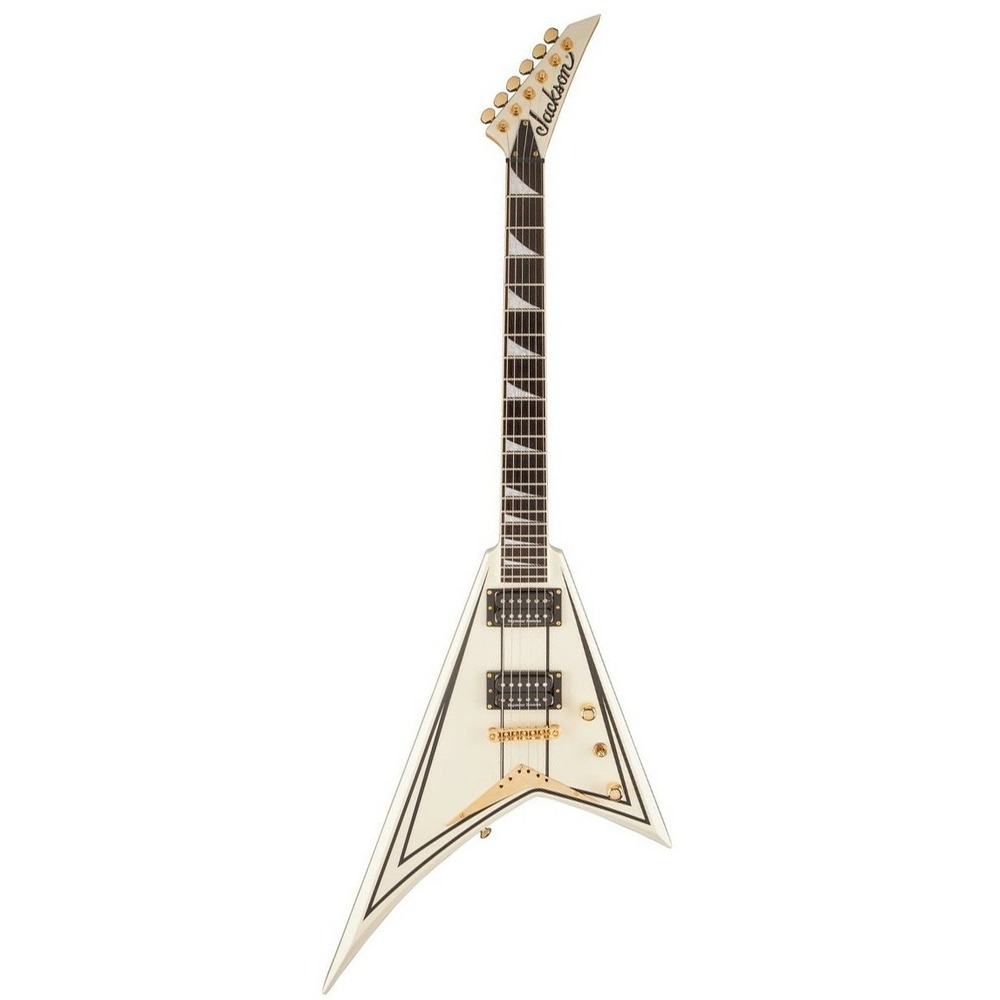 Электрогитара JACKSON Pro Series RRT-3 Ivory W/ Black Pinstripes