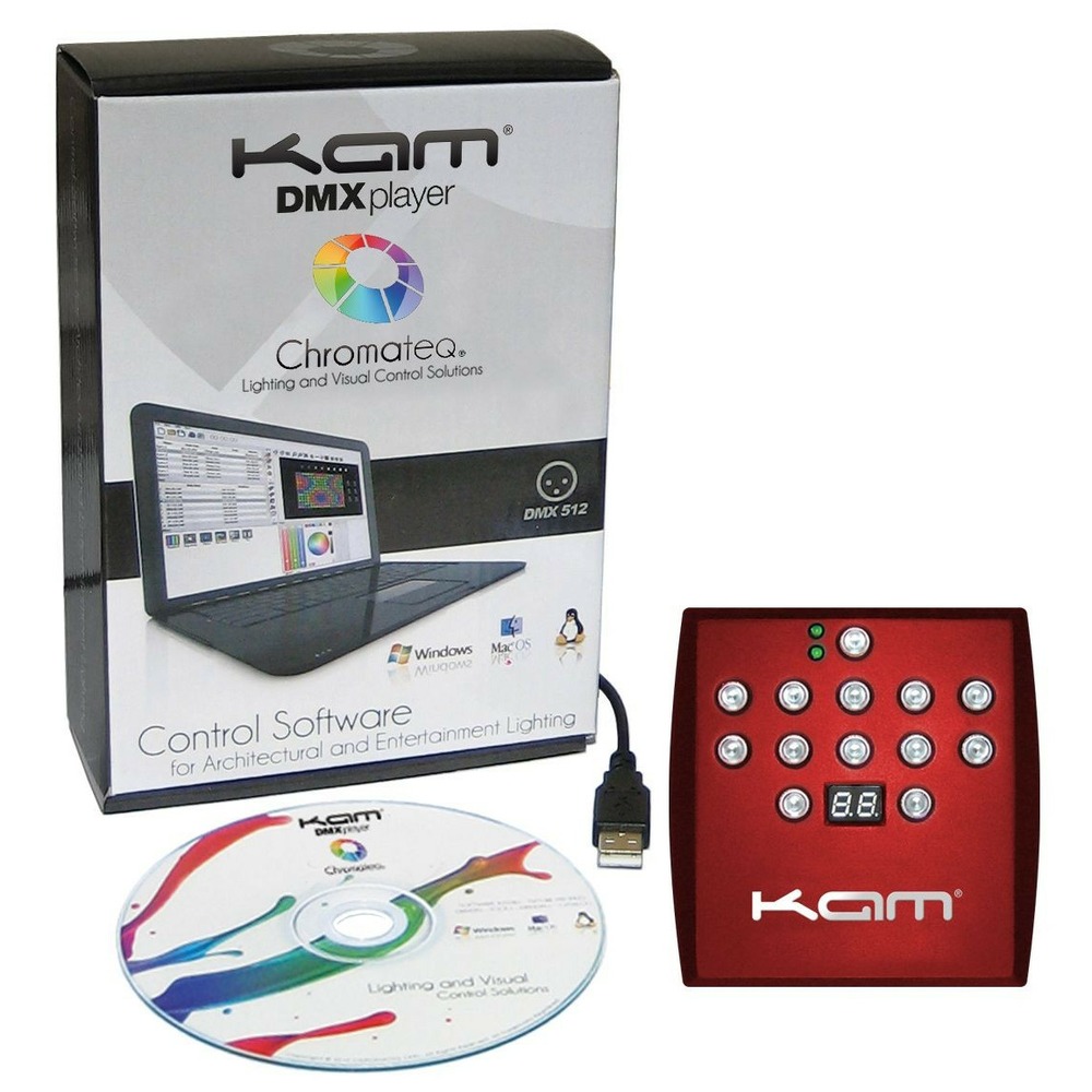 DMX контроллер KAM Standalone DMX Player USB DMX