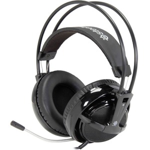 Компьютерная проводная гарнитура SteelSeries 51101 Siberia v2 Full-Size Black