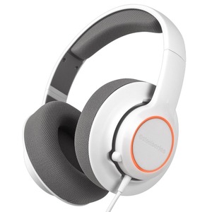 Компьютерная проводная гарнитура SteelSeries 61410 Siberia Raw Prism White/Grey
