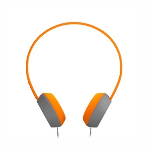 Наушники накладные классические COLOUD KNOCK Blocks Gray/Orange