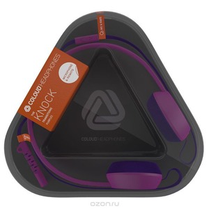 Наушники накладные классические COLOUD KNOCK Transition Purple