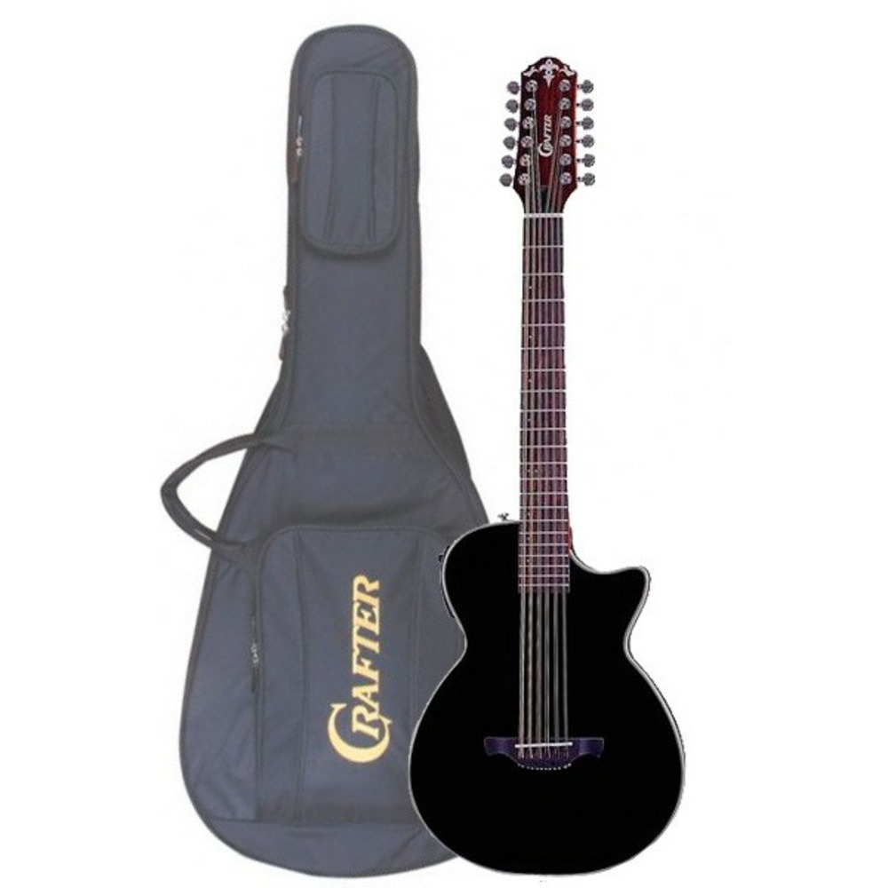Электроакустическая гитара CRAFTER CT-120-12/EQBK
