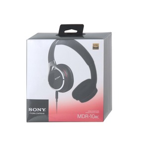 Наушники накладные классические Sony MDR-10RC Black