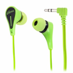 Наушники внутриканальные классические Ritmix RH-012 Green