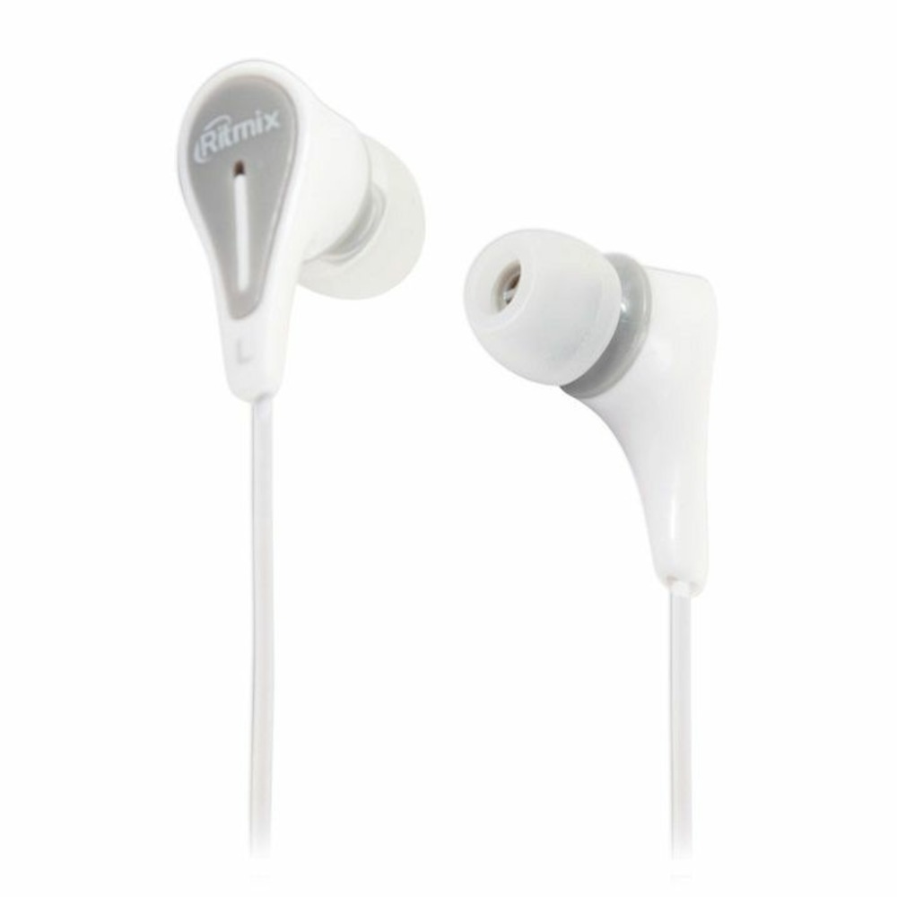 Наушники внутриканальные классические Ritmix RH-012 White