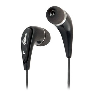 Наушники внутриканальные классические Ritmix RH-109M Black