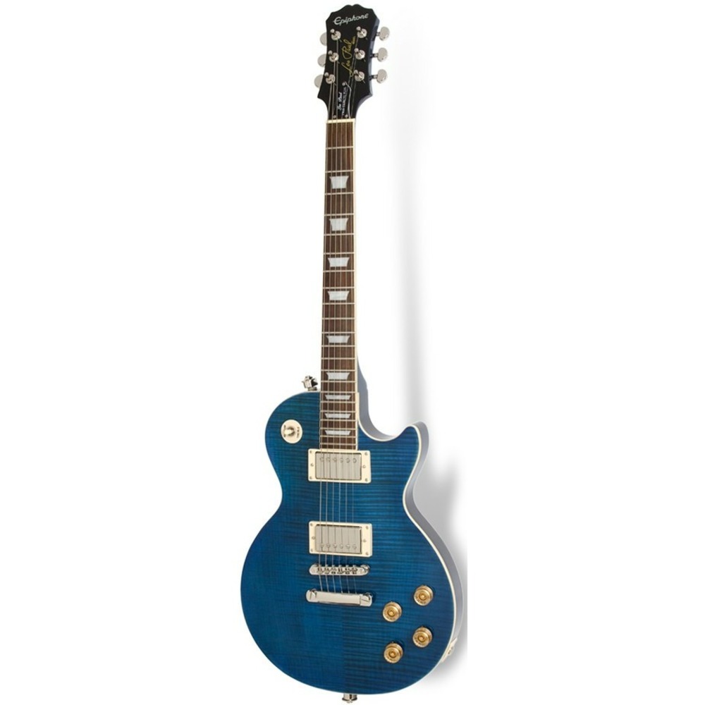 Электрогитара Les Paul Epiphone Les Paul Tribute Plus 60s Midnight Saphire