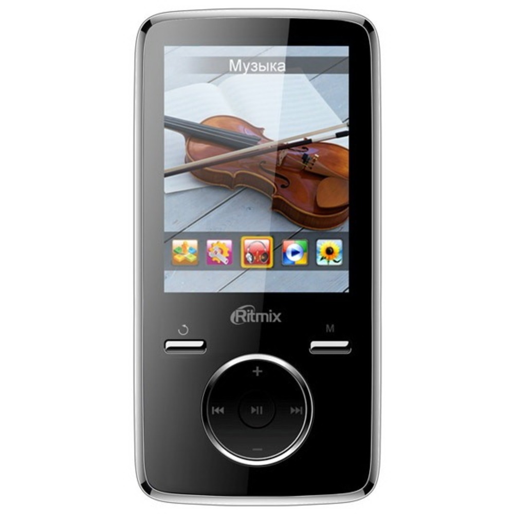 Цифровой плеер mp3 Ritmix RF-7650 8Gb Black