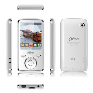 Цифровой плеер mp3 Ritmix RF-7650 8Gb White