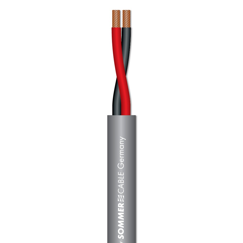 Кабель акустический с катушки двухжильный Sommer Cable 415-0056 Meridian Mobile SP215 Grey