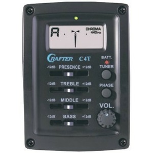 Электроакустическая гитара CRAFTER JTE 100CEQ/MS + Чехол